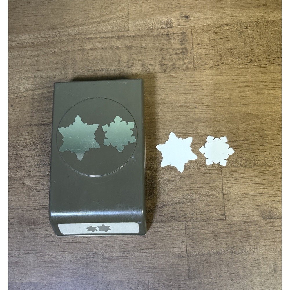 Stampin' Up! Snow Flurry Paper Punch Locking Flat Style